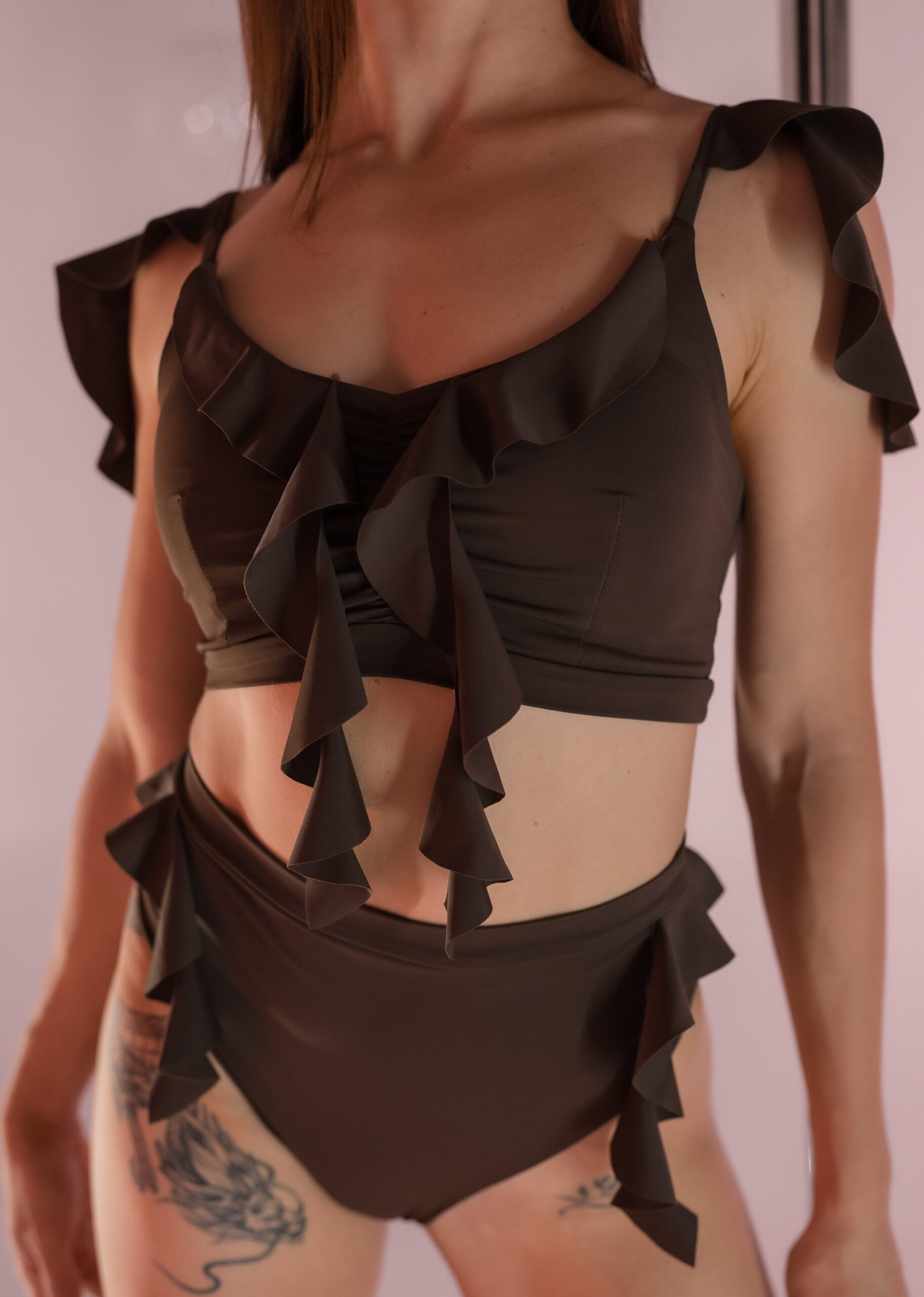 art-051 Pole dance art outfit